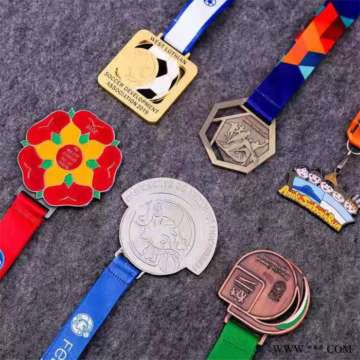 圣诞节礼品奖牌 儿童挂牌金属奖牌定制图3