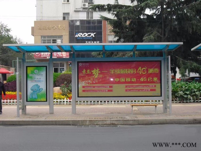 晟宇广告 候车亭灯箱 广告灯箱 公交广告牌 户外广告 候车厅广告 品质保证图3