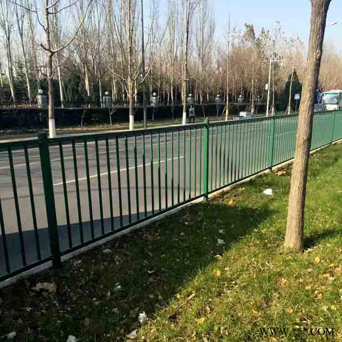 市政交通护栏厂家 广告牌市政护栏 折弯草坪护栏 冀林 量大从优图5