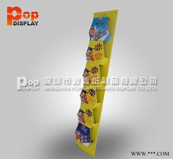 超市零食促销纸吊牌  食品促销纸挂牌  纸PDQ挂牌吊牌图3