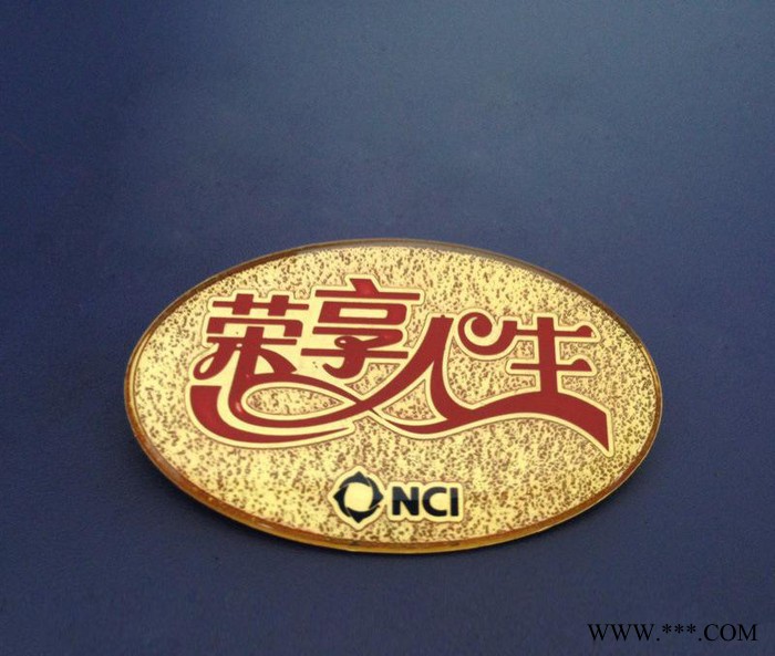 亚克力胸牌 挂牌 椭圆形挂牌 胸卡 资料定做 厂家进口料定制