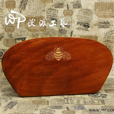 定制实木挂牌 展厅区域标志木牌原色油漆画廊科技馆指引路牌