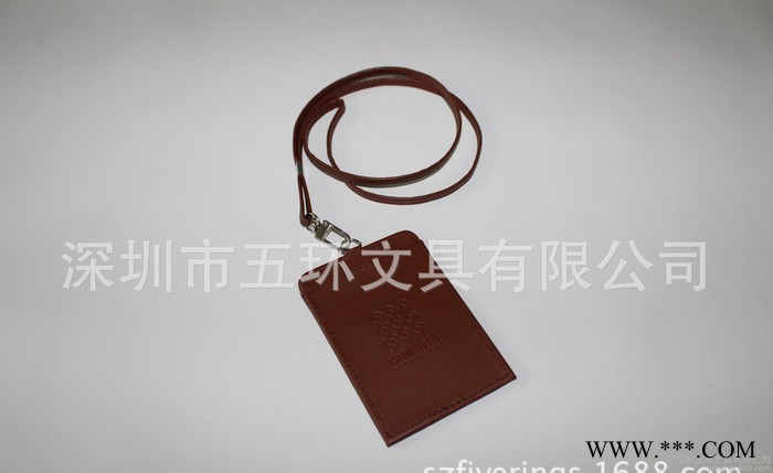 订制工作挂牌工厂，深圳工作挂绳制作，订做胸卡套，工作外皮壳图3