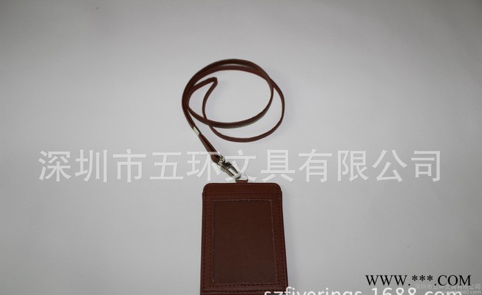 订制工作挂牌工厂，深圳工作挂绳制作，订做胸卡套，工作外皮壳图2