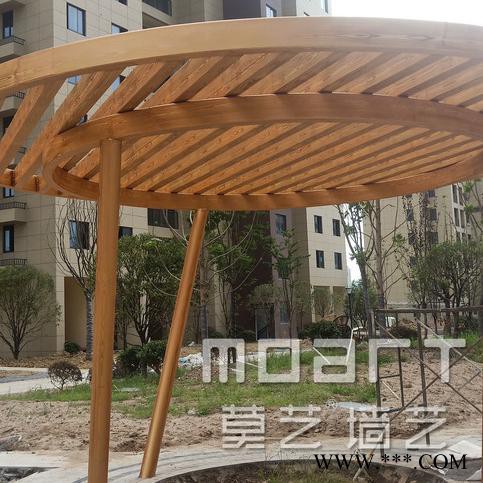广告牌仿木纹水性仿木涂料酒店外墙仿木纹金属木纹漆栏杆木纹漆图5