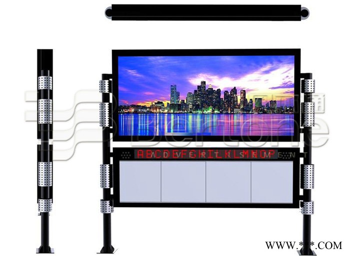 贝尔通厂家定制阅报栏 特殊造型广告牌 阅报栏制作 滚动灯箱 **部队阅报栏 部队阅报栏制作 宣传栏图7