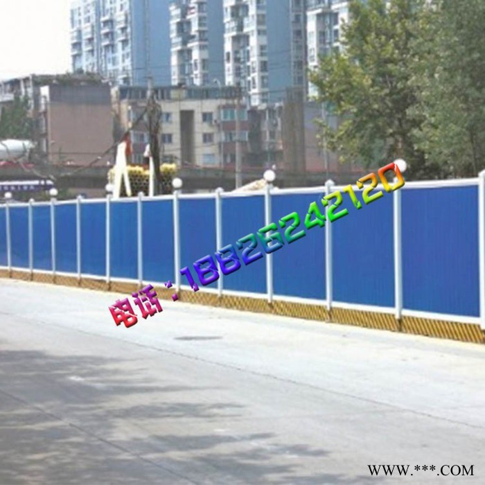 厂家现货促销广州pvc围挡 南沙市政工程隔离  惠州pvc围挡 中山建筑施工围挡板图2
