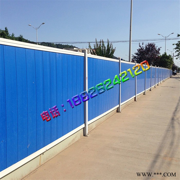 厂家现货促销广州pvc围挡 南沙市政工程隔离  惠州pvc围挡 中山建筑施工围挡板图3