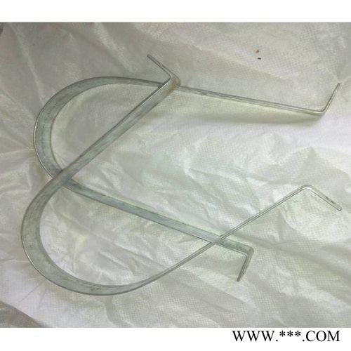 朔涵 订做镀锌方形抱箍 电线杆广告牌专用单双抱箍 量大价优图6
