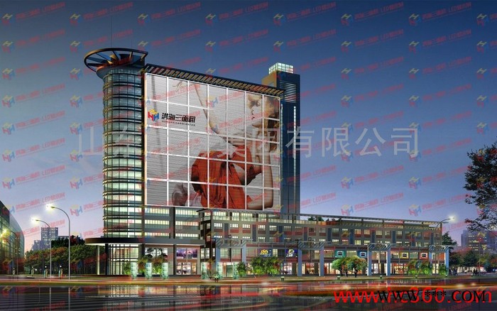 供应洪海方阵三面翻 矩阵多面翻 六面翻广告牌 几十种多米诺翻转方式图2
