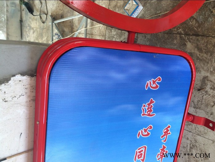 加工灯杆 龙凤灯箱户外广告牌制作生产 换画方便 样式美观图2