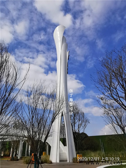 重庆雕塑精神堡垒雕塑 地产市政旅游景区导视牌广告牌 不锈钢雕塑厂家