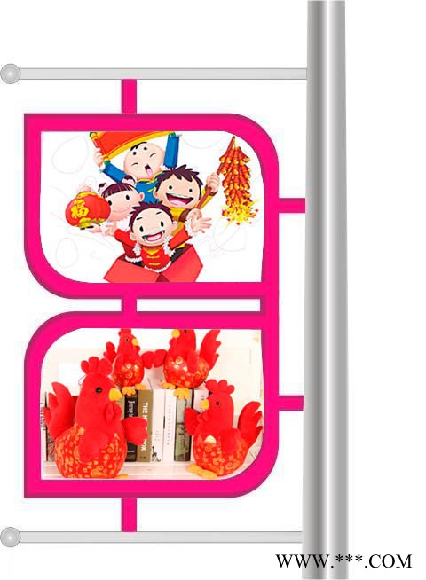 铝合金叶型路灯杆灯箱制作 电杆线广告牌灯箱厂家 厂家批发 定制路灯灯杆灯箱 定做户外新款古典广告灯箱 景区适用图1