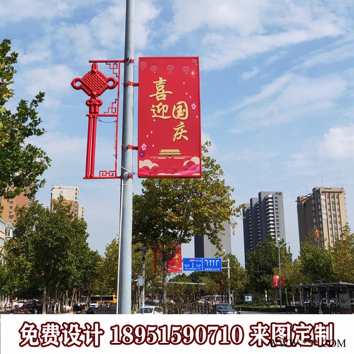 大朗DL588灯杆道旗广告牌灯杆道旗灯箱太阳能供电画面发光厂家售后服务在身边图4