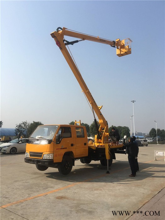 河南高空作业车厂家 广告牌安装车 重庆高空作业车保养图4