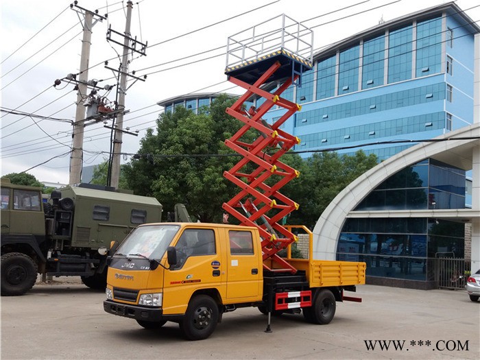 河南高空作业车厂家 广告牌安装车 重庆高空作业车保养图2