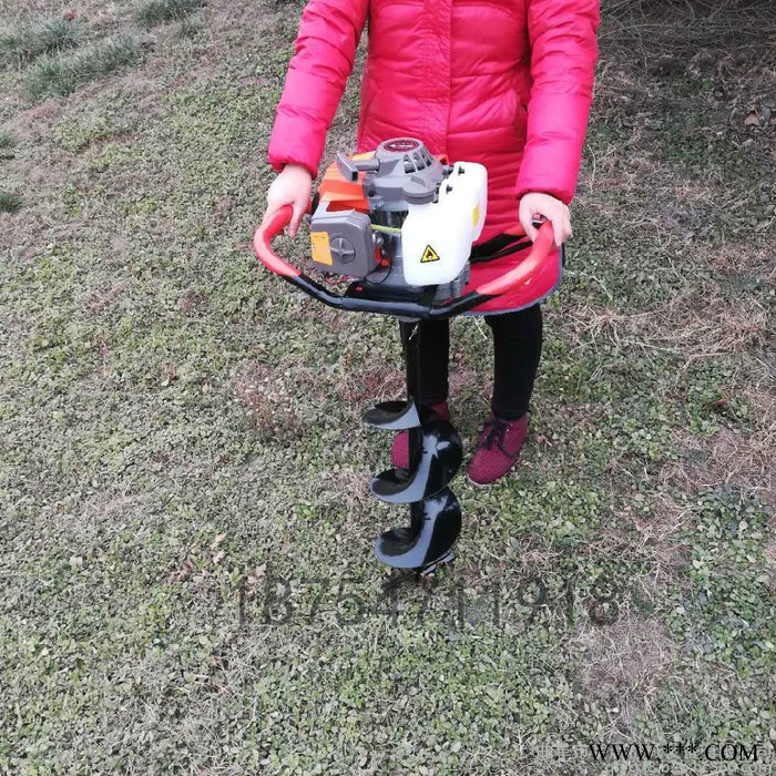 轻便打眼机 树苗栽植挖坑机 广告牌打桩机宇晨机械图7