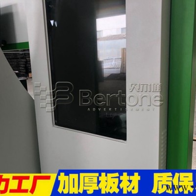 定制户外垃圾分类亭垃圾桶不锈钢宣传栏创意回收分类垃圾亭广告牌成品垃圾房 垃圾收集屋厂家