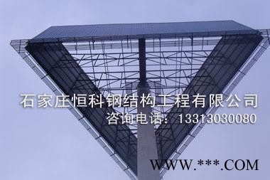沧州吴桥高速单立柱广告牌  高炮广告牌制作公司图2