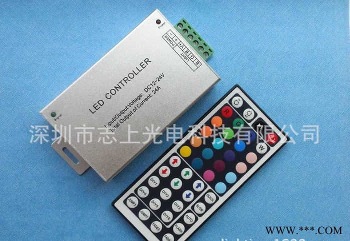LED控制器红外IR44键控制器RGB灯带灯箱广告牌控制器1图3