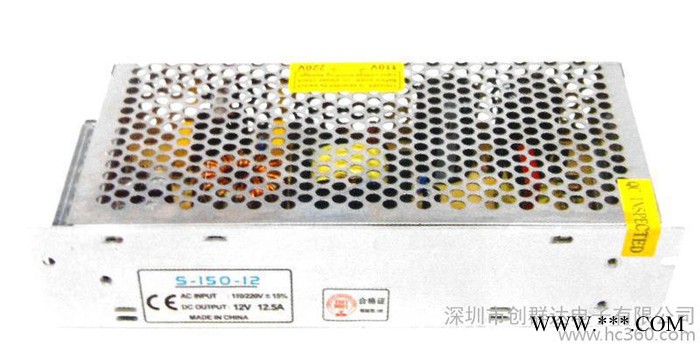 【优惠】广告牌用LED开关电源稳压12V 12.5A150W图3