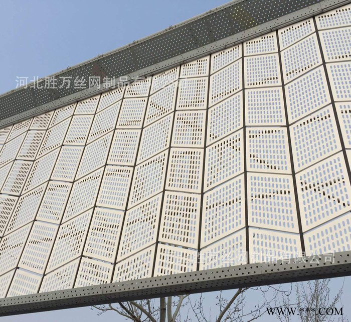 河北广告牌装饰用冲孔板外墙造型装饰用冲孔板图2