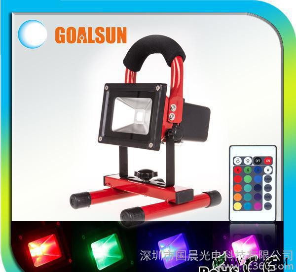 移动充电投光灯、节能投光灯、IP65防水、质保三年、广告牌照图3