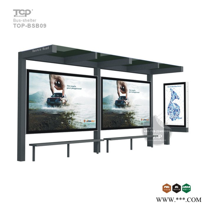 拓博TOP_BSB05  候车亭广告牌图1