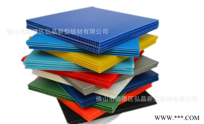 色彩丰富款式多样欢迎定制中空板万通板周转箱广告牌图1