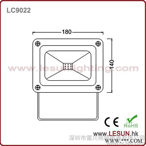 供应LED投光灯高速公路隧道照明工程20W泛光灯，建筑物及广告牌背景照明LED灯