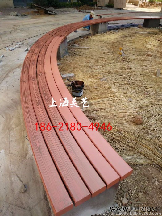 莫艺长沙仿木纹漆施工 金属木纹漆施工 镀锌管木纹漆护栏 广告牌木纹漆图2