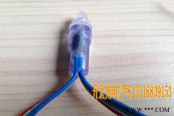 供应LED防水外露灯串 广告牌发光字灯串