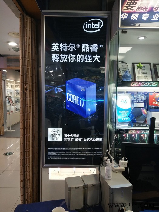 定做卡布灯箱无框超薄led发光牌户外广告牌带LED灯不锈钢阅报栏订做 LED灯箱图5