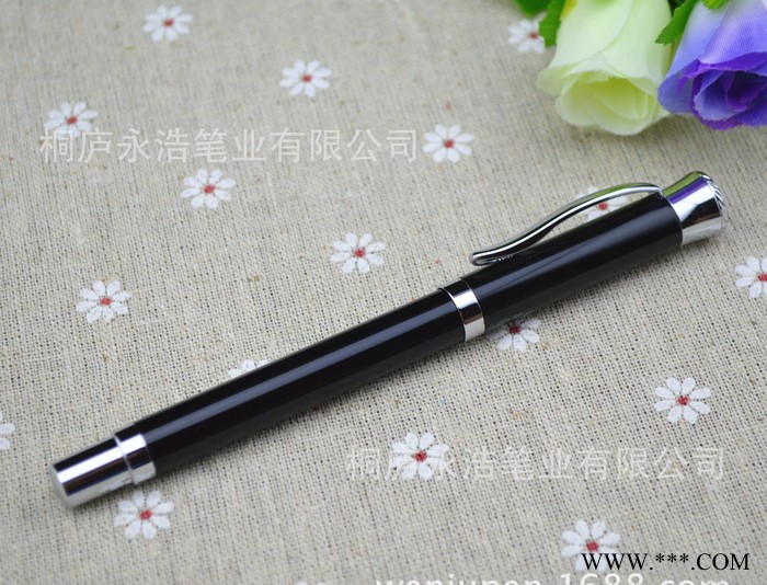 直销--礼品笔  金属礼品笔定制 新款黑色商务礼品签字笔图2