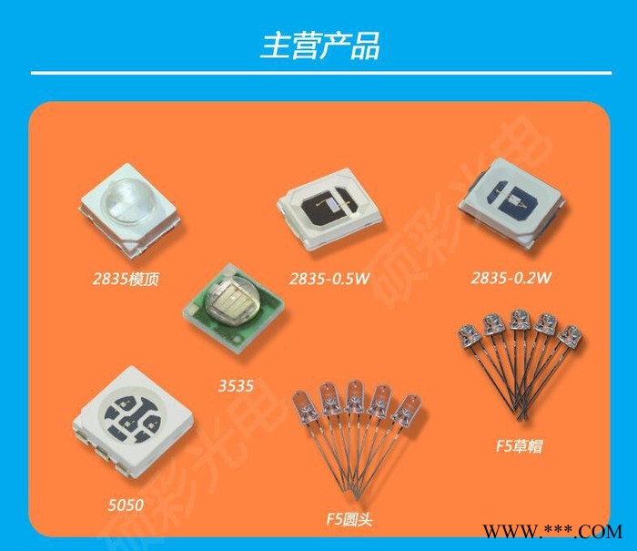 F5草帽紫光灭蚊验钞专用紫光灯珠图3