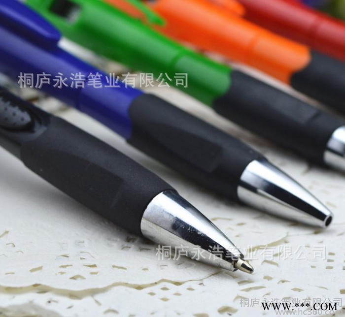 2013新款LED广告促销礼品笔 无汞纽扣电池圆珠笔 新电子图3