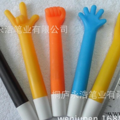 手指笔 手形笔 手指形广告促销圆珠笔 手势广告礼品笔 SCS
