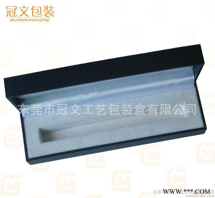 定制 精美商务礼品笔笔盒，工厂专业订做塑胶翻盖笔盒图2