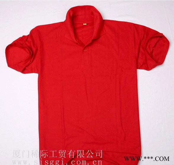 翻领t恤|空白广告衫|短袖工作服|空白文化衫|涤棉翻领衫图2