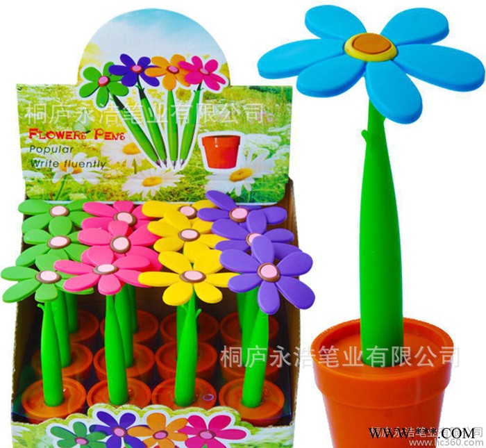 紫金花花笔 紫金花盆景笔 奇异笔 台笔 广告礼品笔 SL04图3