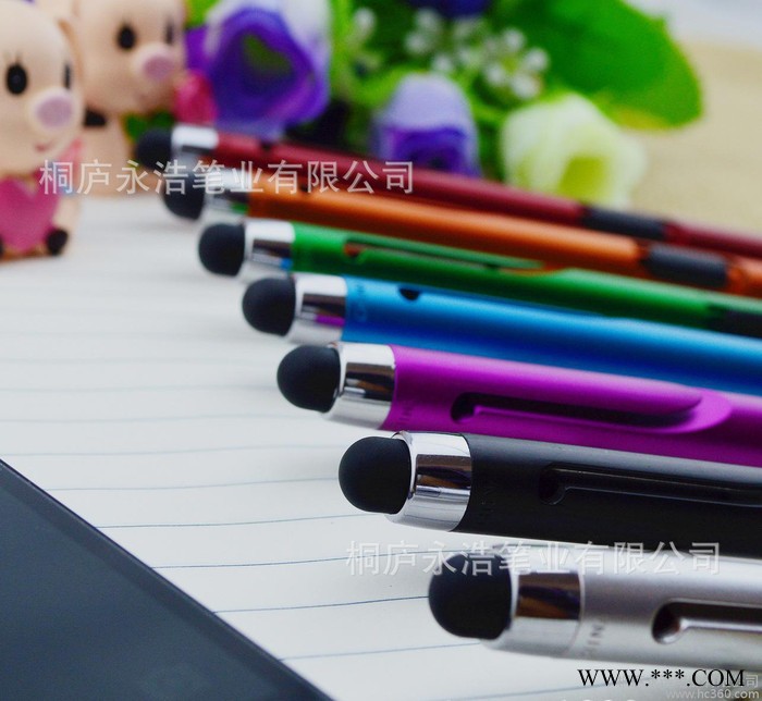 2015新款手写两用触屏电容圆珠笔 商务会议办公礼品笔 可定图2