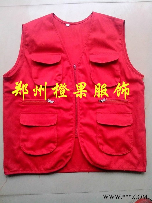 郑州促销马甲郑州志愿者马甲郑州广告马甲郑州义工马甲郑州广告衫定做T恤衫绣花文化衫批发图2
