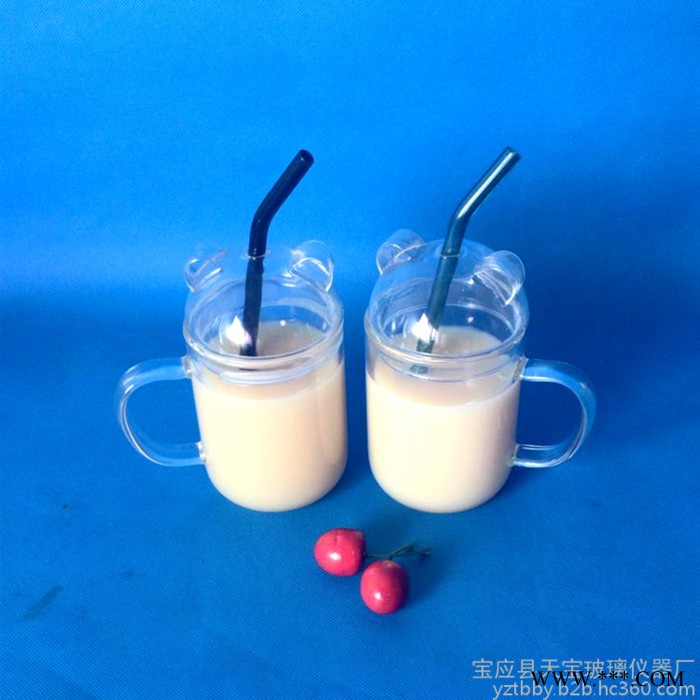 [吸管促销价]玻璃吸管果汁杯吸管彩色玻璃饮料吸管奶茶杯子塑料杯子图6