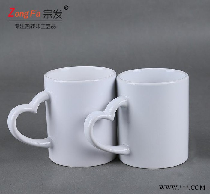 直销  热转印白色马克杯子 涂层杯 白杯 个性DIY杯子图3
