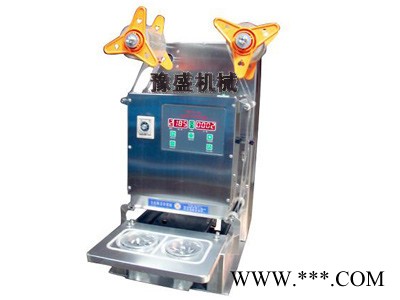 全自动苹果汁塑料杯封杯机苹果汁杯子封口机全自动封杯机 封口机械图3