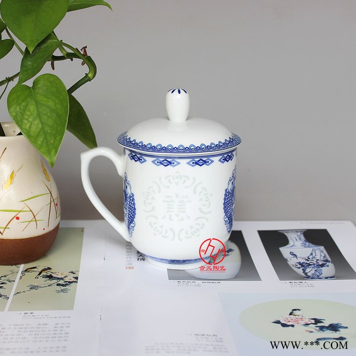 景德镇杯子厂家 陶瓷杯生产厂图2