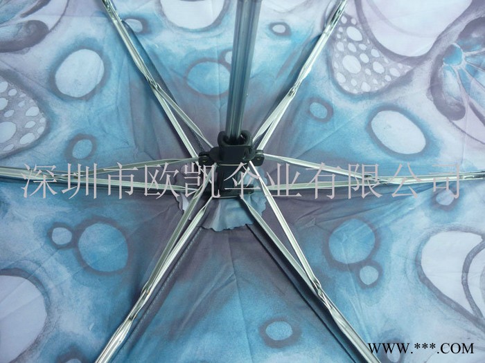 供应OKUMBRELLAOKZCF3016三折雨伞 广告伞 礼品雨伞图3