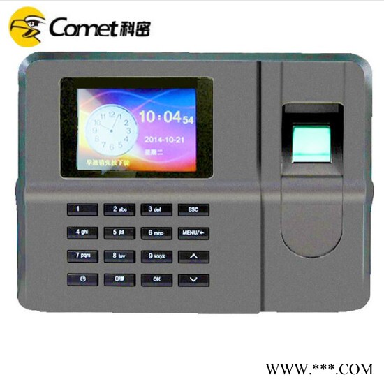 科密comet)Q8310指纹考勤机 指纹密码员工上班签到智能考勤打卡机免驱动U盘USB 科密Q8310指纹考勤机图6