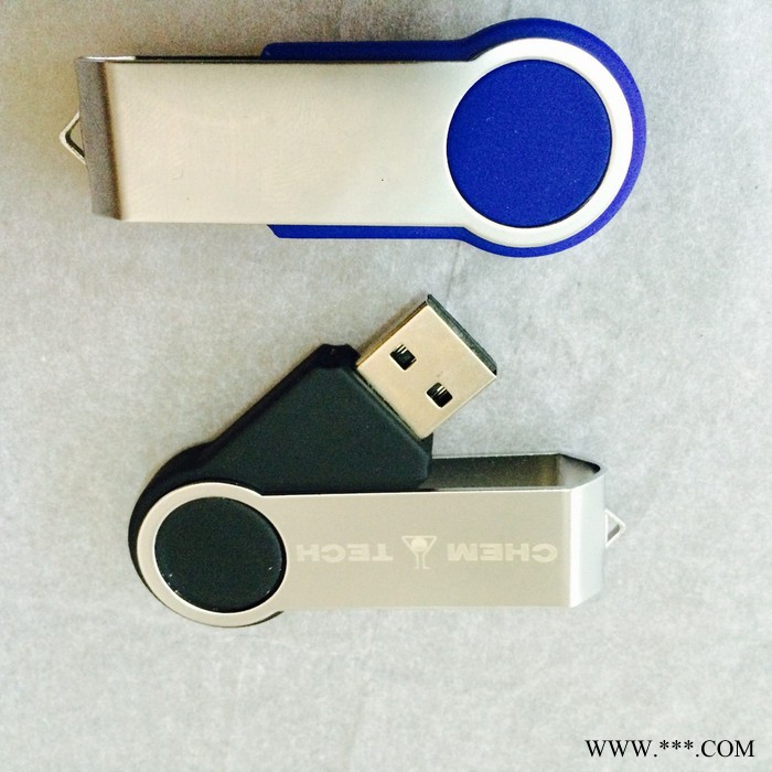 OEM定做XHU04各种容量旋转U盘，礼品U盘免费印刷您的广告logo 旋转U盘图2