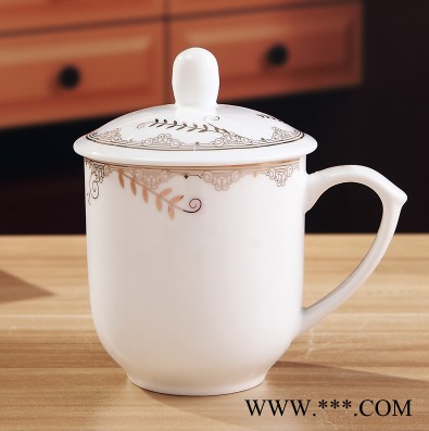 建源陶瓷杯厂 白色陶瓷杯子印字价格 陶瓷白杯子定做图8